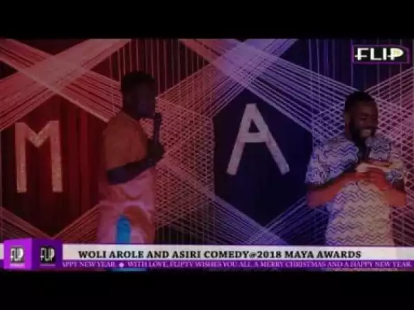 Video: Woli Arole and Asiri Performs at MAYA Awards 2018